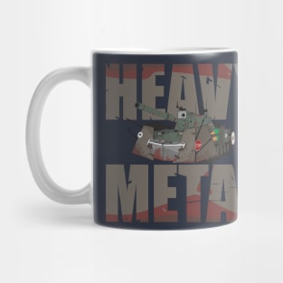 US M48 Patton tank in Heavy Metal body kit Mug